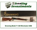 [SOLD] Browning Model 71 348 Winchester ANIB